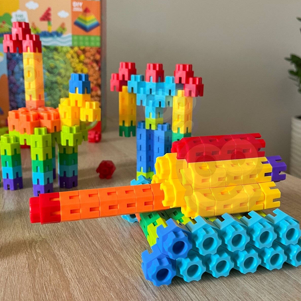 WOOPIE Kūrybinės statybinės kaladėlės 300 vnt. 8