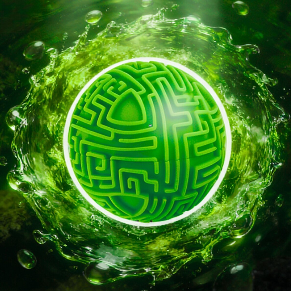 WOOPIE Green Ball 3D labirinto arkadinis žaidimas Amaze Ball 8 WOOPIE Green Ball 3D labirinto arkadinis žaidimas Amaze Ball 8