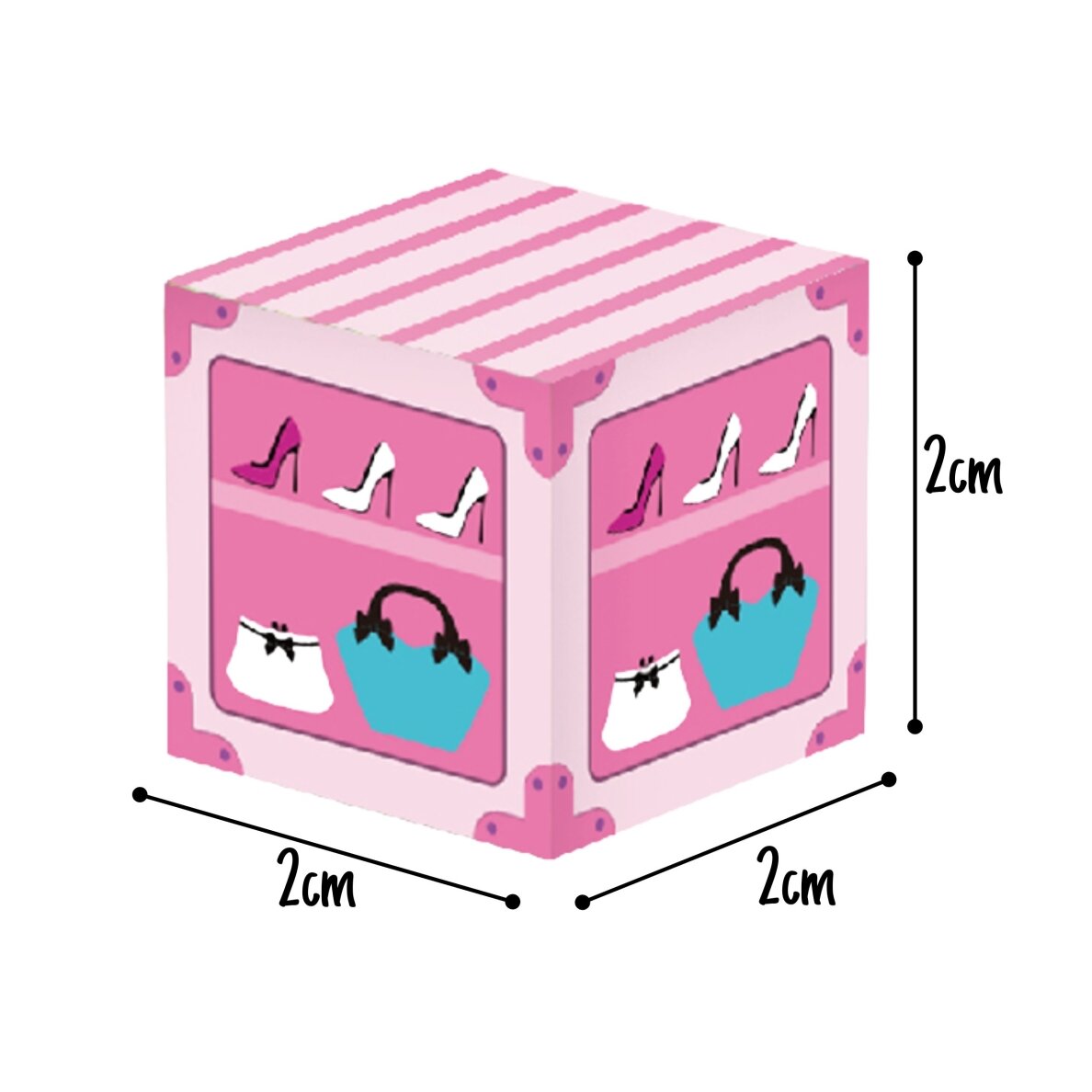 WOOPIE magnetiniai blokeliai kubeliai magnetai 59 vnt. 3D 5