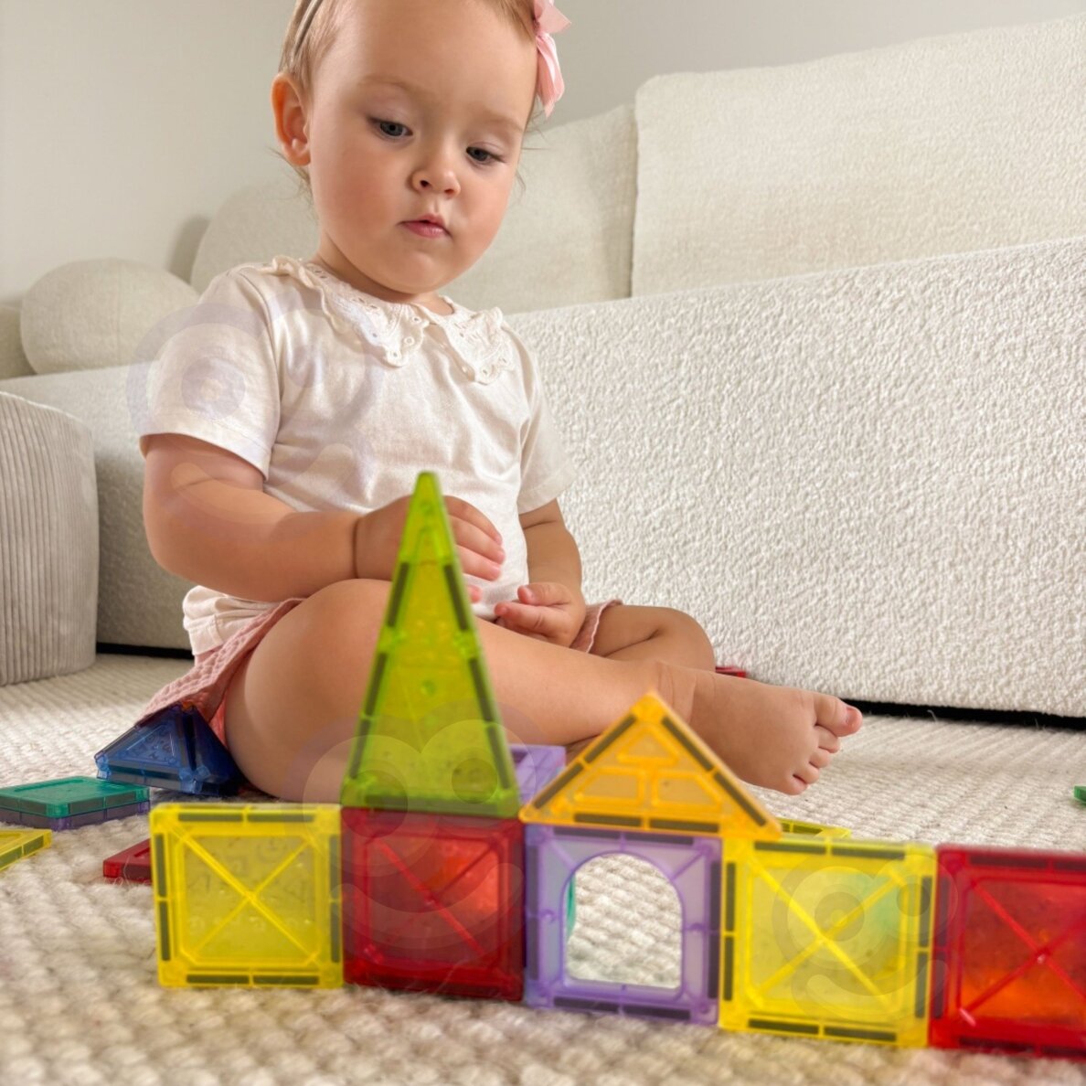 WOOPIE magnetinės konstrukcinės kaladėlės 3D edukacinis rinkinys Pilis, transporto priemonės 110 vnt. 3 WOOPIE magnetinės konstrukcinės kaladėlės 3D edukacinis rinkinys Pilis, transporto priemonės 110 vnt. 3