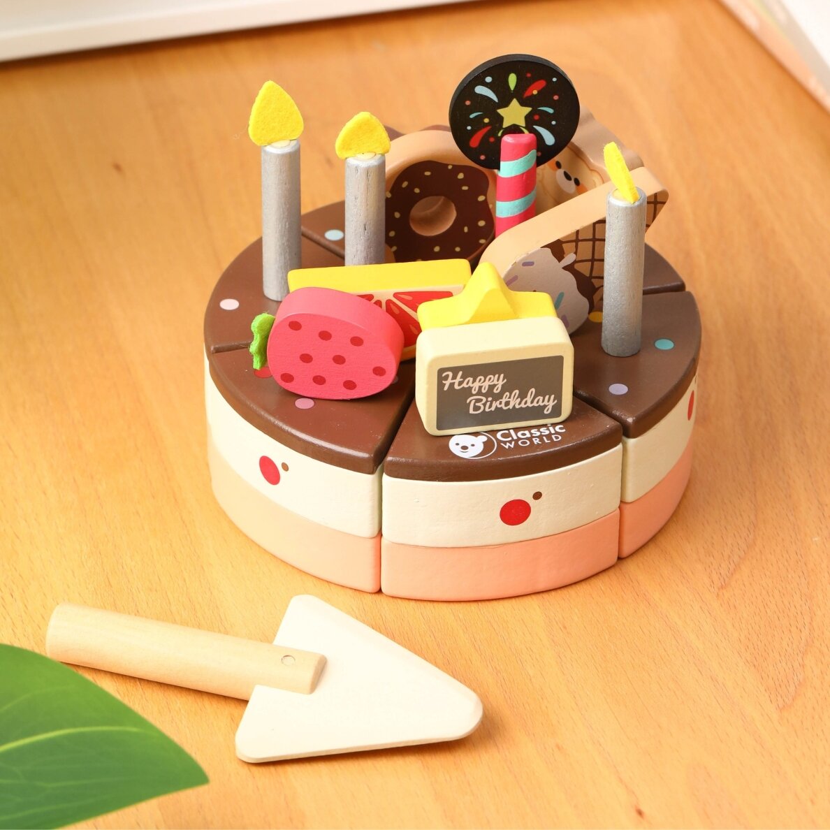 CLASSIC WORLD Medinis gimtadienio TORTAS PJAUSTYMUI 19 vnt. 3