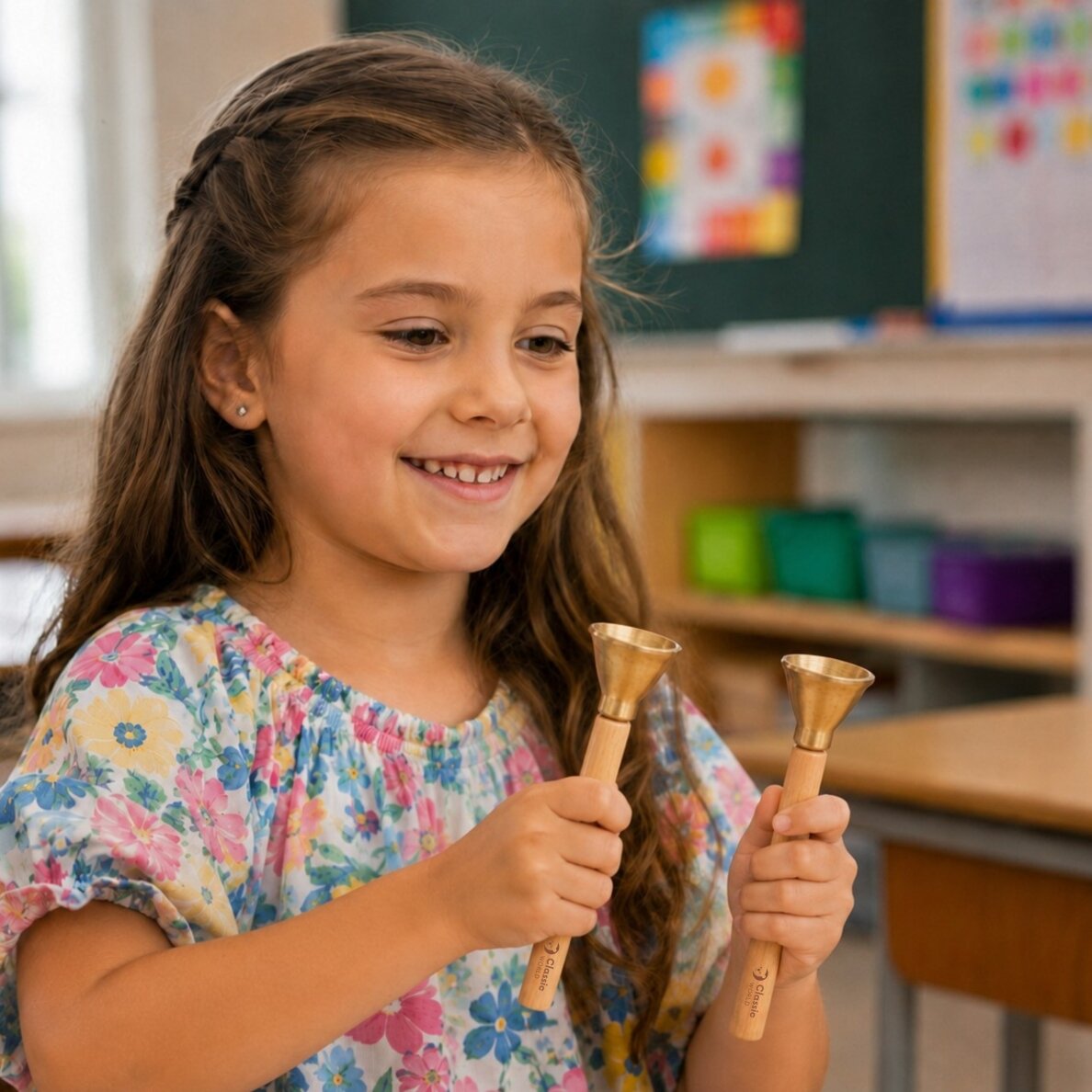 CLASSIC WORLD EDU muzikinis instrumentas Touch Bells 1