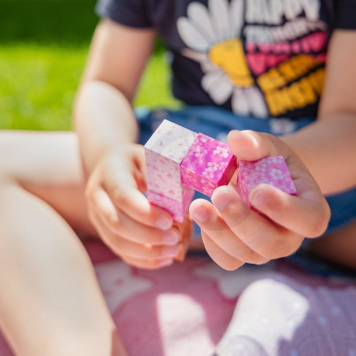 Woopie magnetiniai kubai 48 vnt. Montessori edukacinis 3D galvosūkis 2