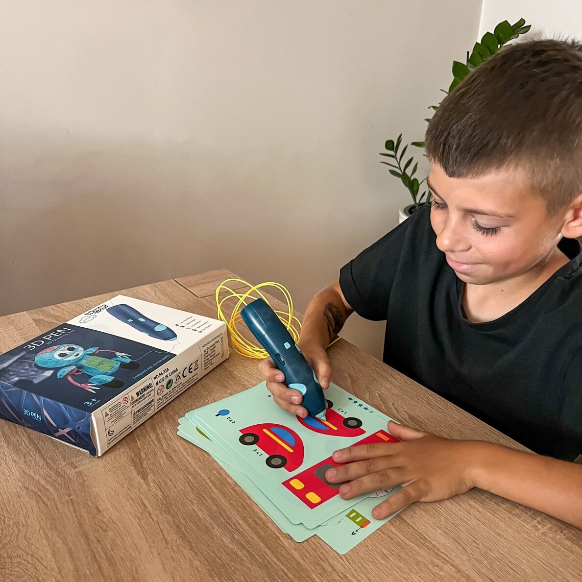 WOOPIE 3D spausdintuvo rašiklis – saugios USB kasetės 3