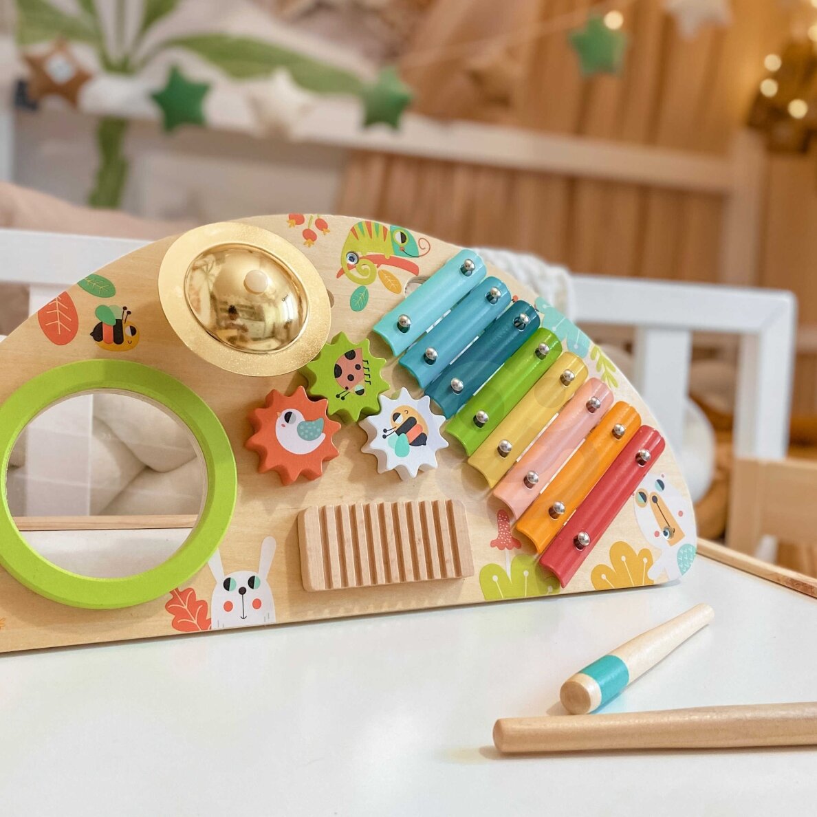 TOOKY TOY Daugiafunkcis muzikos instrumentų centras 1 TOOKY TOY Daugiafunkcis muzikos instrumentų centras 1