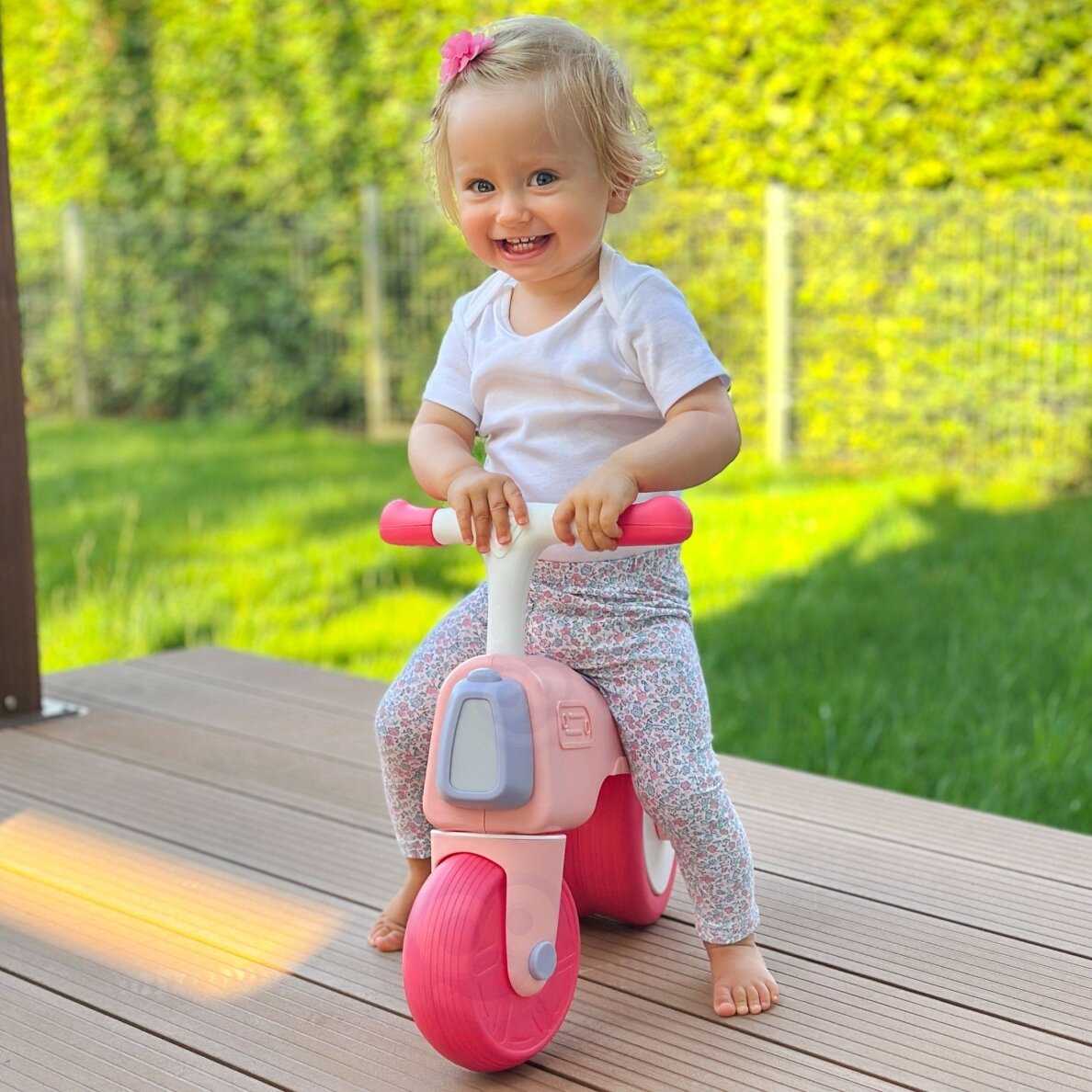 WOOPIE Balansinis dviratukas-paspirtukas su garsais 18m+ rožinis 2 WOOPIE Balansinis dviratukas-paspirtukas su garsais 18m+ rožinis 2