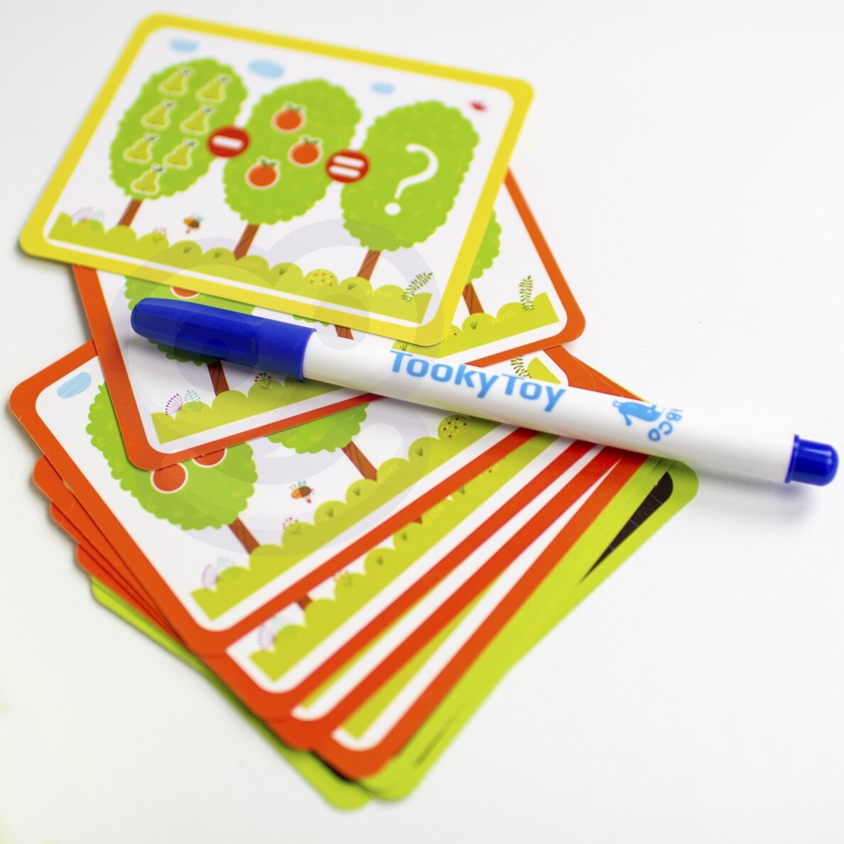 TOOKY TOY medinis magnetinis Montessori dėlionės žaidimas vaikams 7