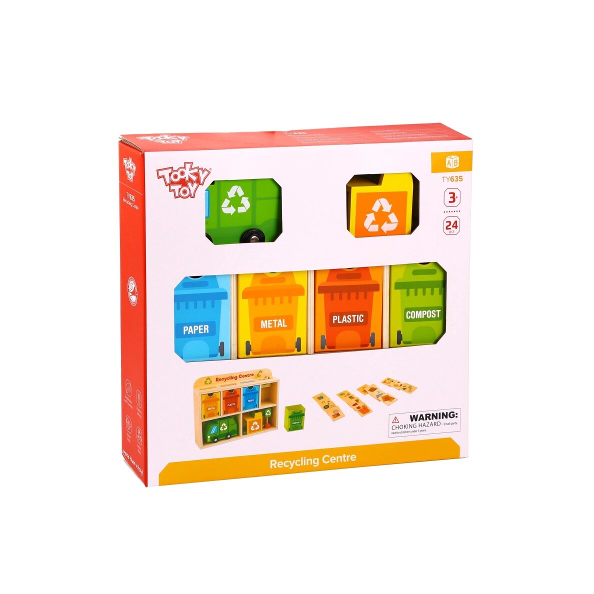 TOOKY TOY Medinis perdirbimo centras – edukacinis rūšiavimo žaislas 9 TOOKY TOY Medinis perdirbimo centras – edukacinis rūšiavimo žaislas 9