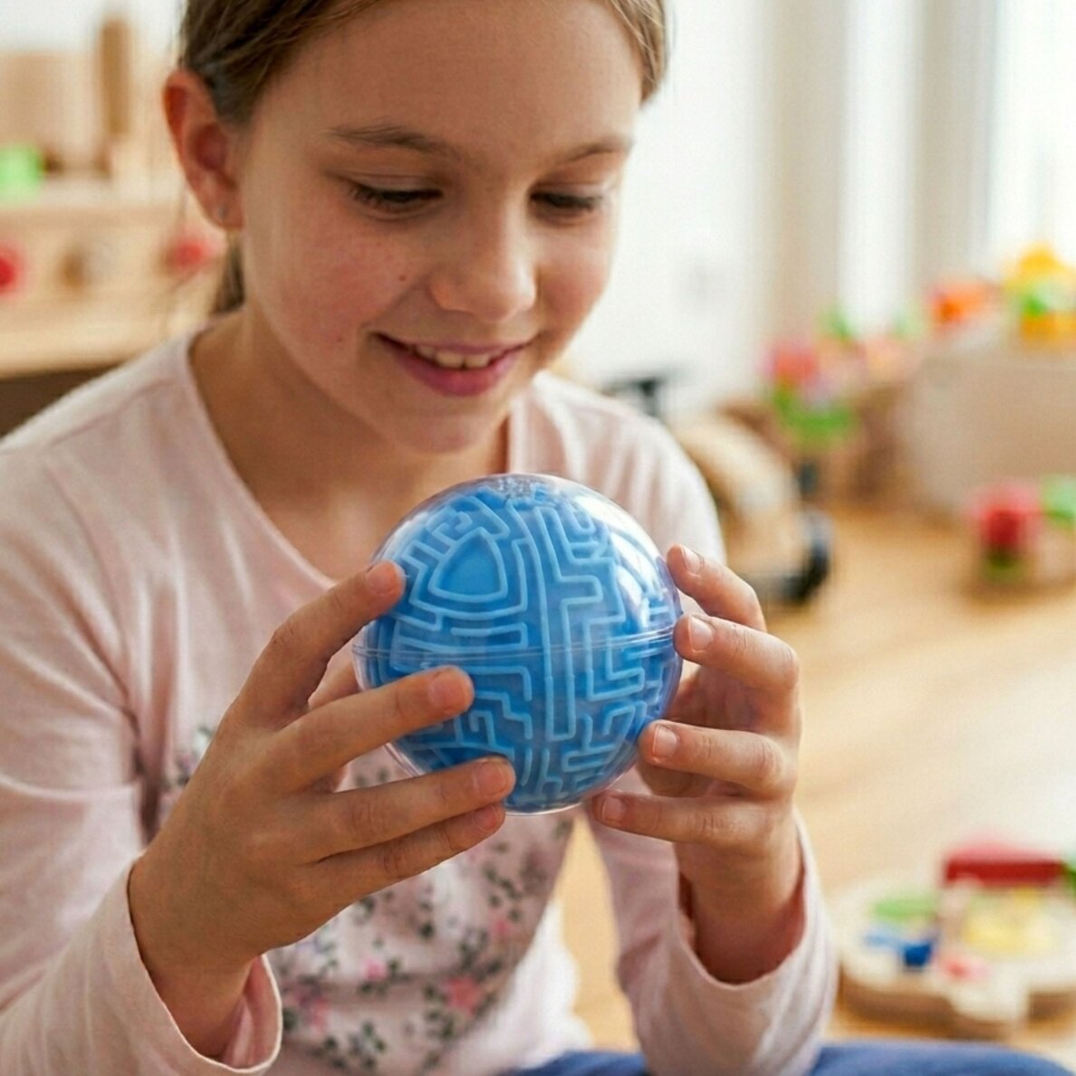 WOOPIE mėlynas kamuolys 3D labirintas arkadinis žaidimas Amaze Ball 2