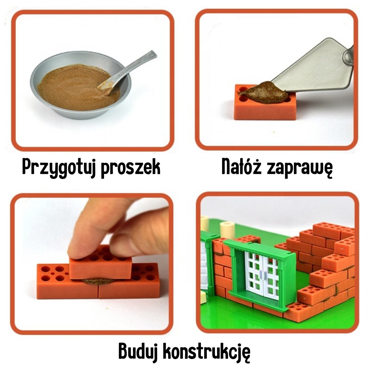 WOOPIE plytelių statymo rinkinys - vila 357 vnt. 4 WOOPIE plytelių statymo rinkinys - vila 357 vnt. 4