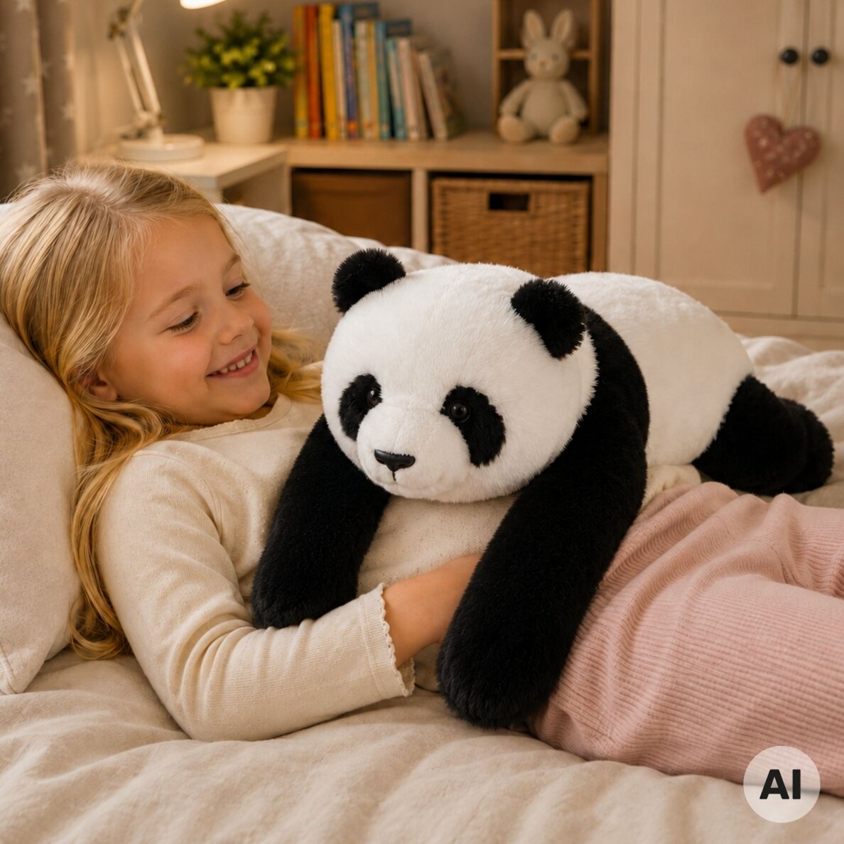WOOPIE Panda svertinis sensorinis pliušinis žaislas 1kg 2