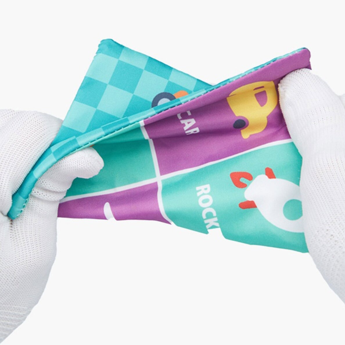 WOOPIE BABY Edukacinis sensorinis žaislas „Lady Tag“ servetėlių dėžutė 6 WOOPIE BABY Edukacinis sensorinis žaislas „Lady Tag“ servetėlių dėžutė 6