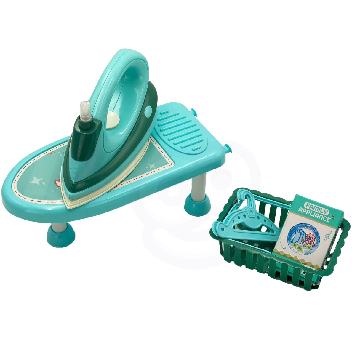 WOOPIE 2-in-1 lyginimo rinkinys: lyginimo lenta + skalbinių krepšys, 6 vnt. 1