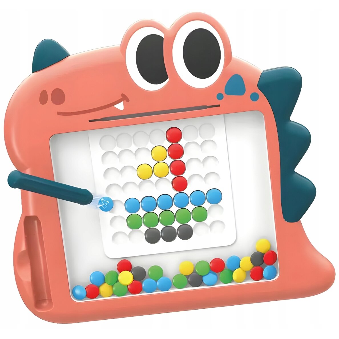 WOOPIE magnetinė lenta vaikams Montessori MagPad Dinozauras