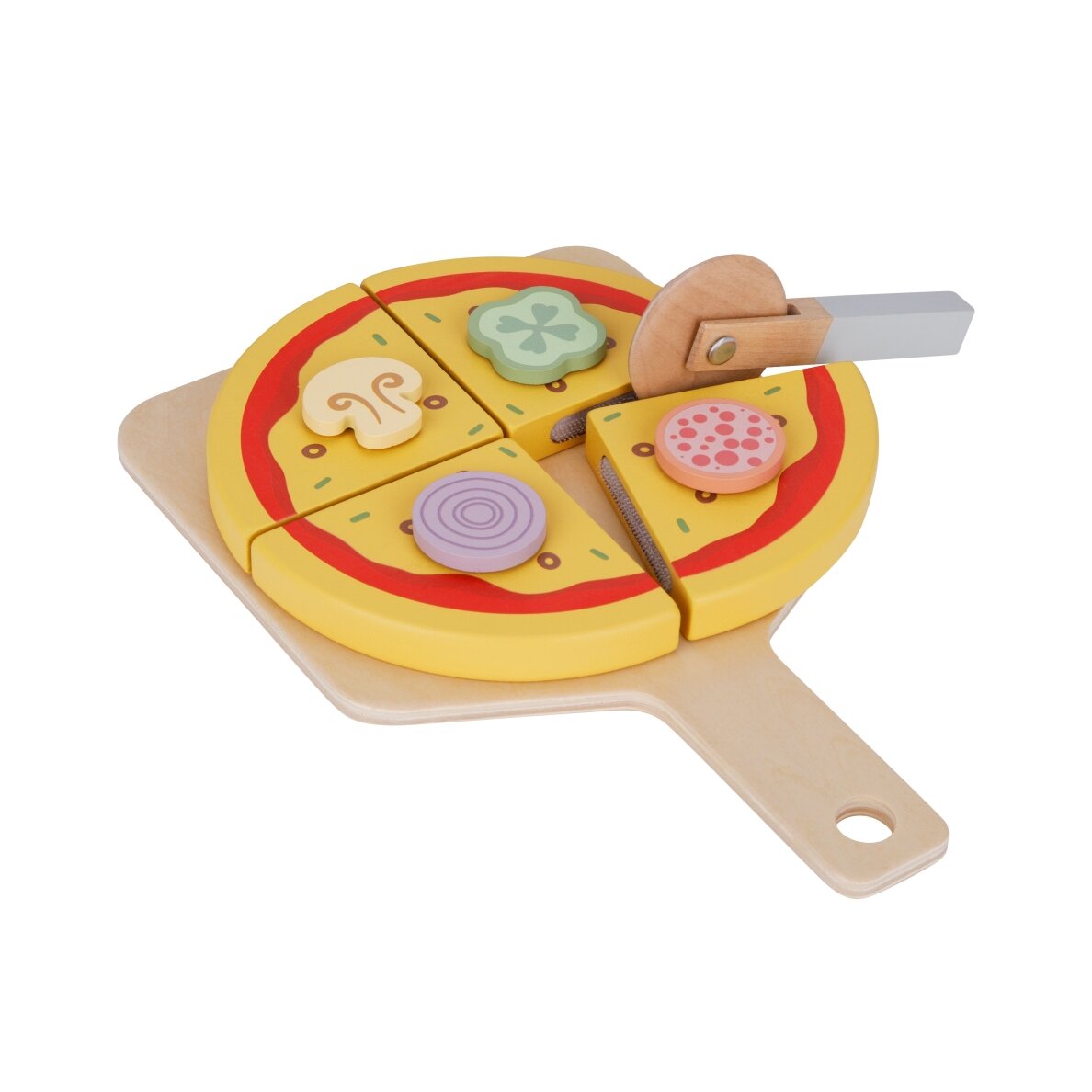 TOOKY TOY Picerija Medinės picos krosnies priedai 8