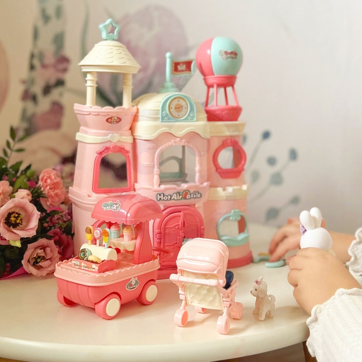 WOOPIE Lėlių namelis „Bunny Villa“ 1