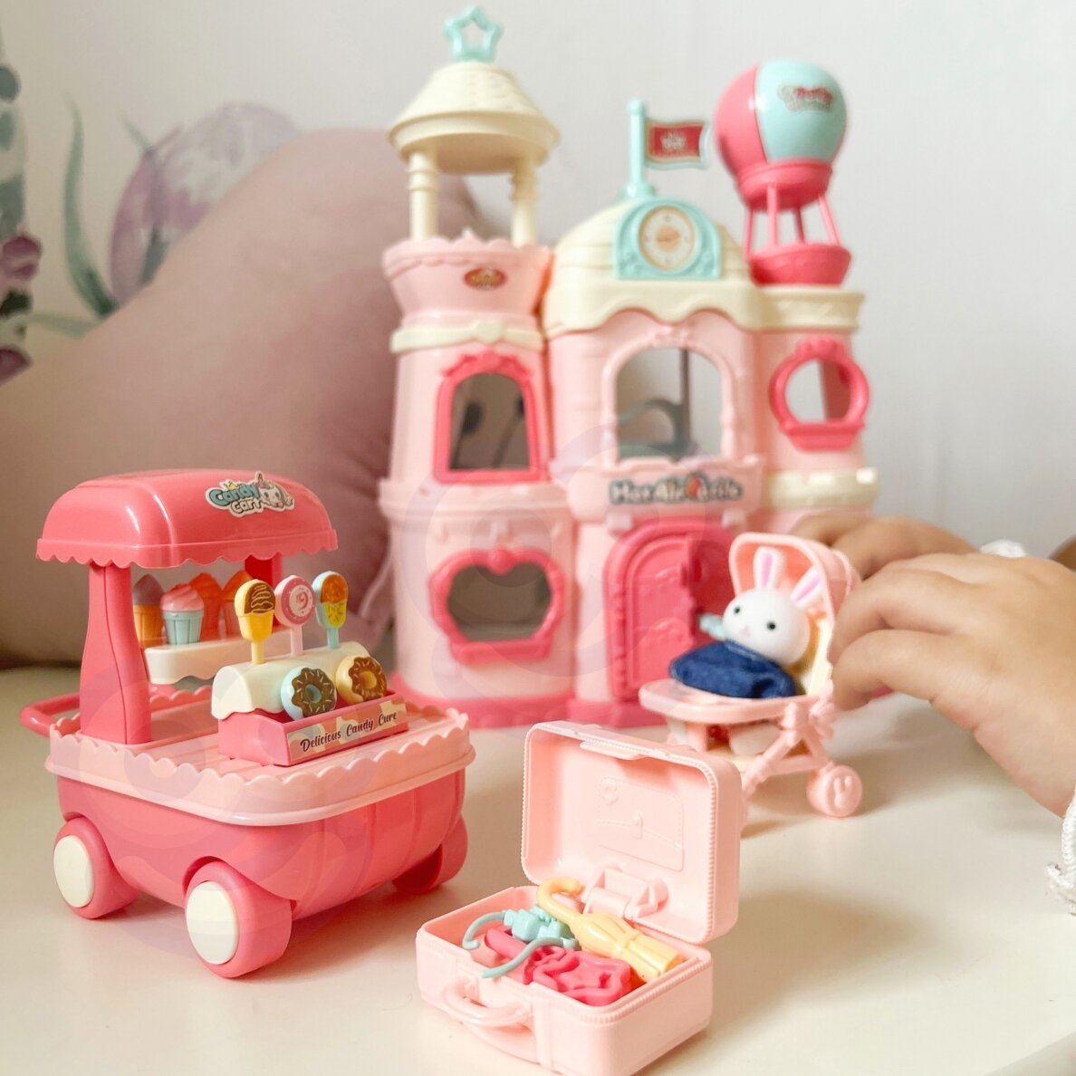 WOOPIE Lėlių namelis „Bunny Villa“ 7