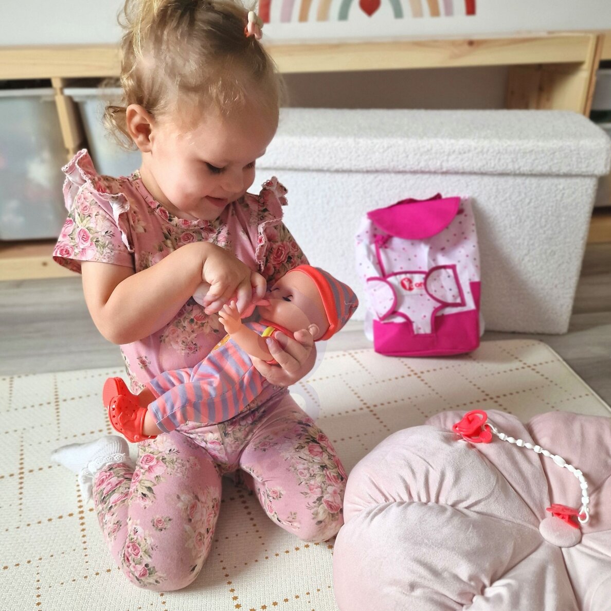 WOOPIE ROYAL lėlės auklės rinkinys su priedais 19 vnt. 2