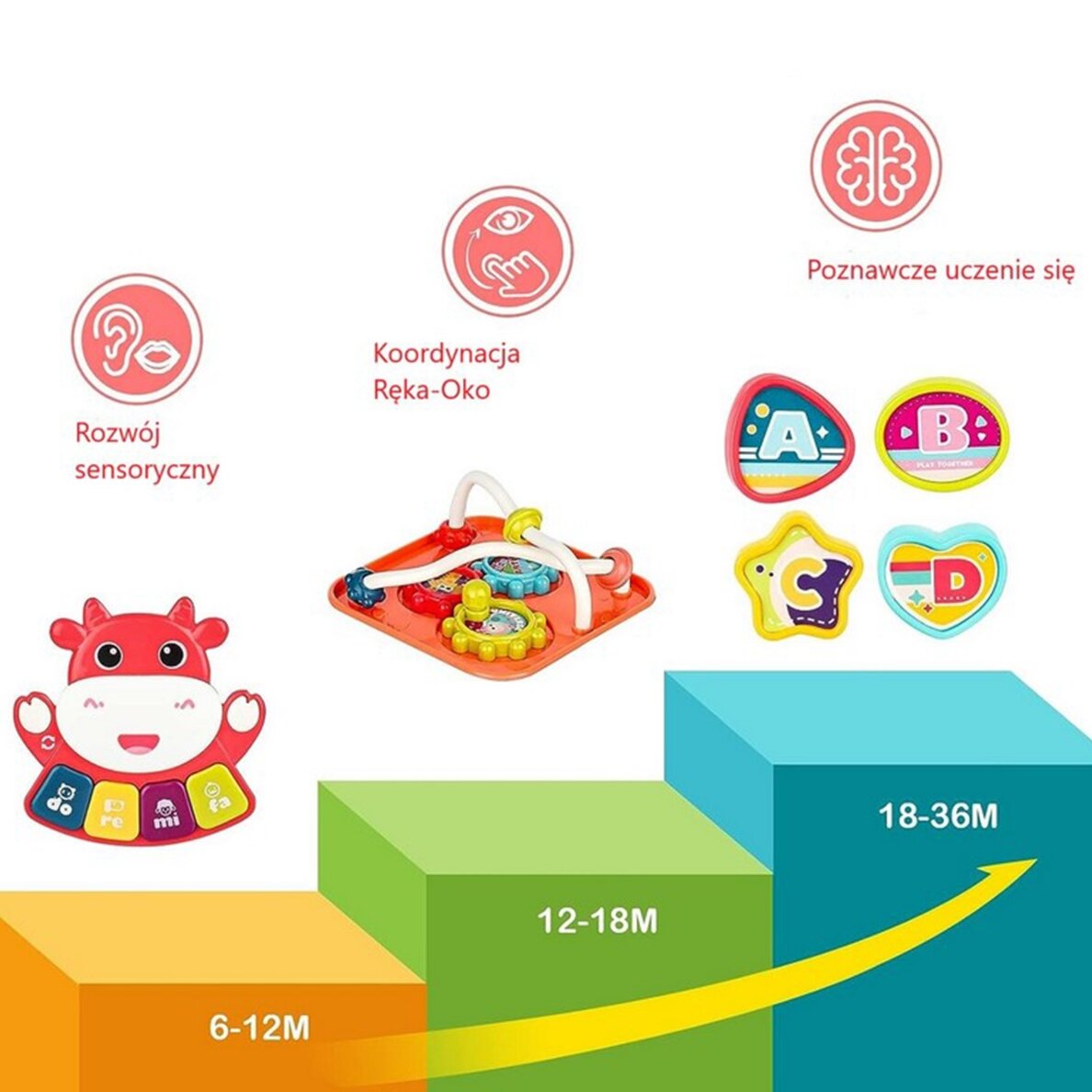 WOOPIE BABY Interaktyvus sensorinis kubas edukacinis Montessori rūšiuotuvas 6-in-1 9 WOOPIE BABY Interaktyvus sensorinis kubas edukacinis Montessori rūšiuotuvas 6-in-1 9