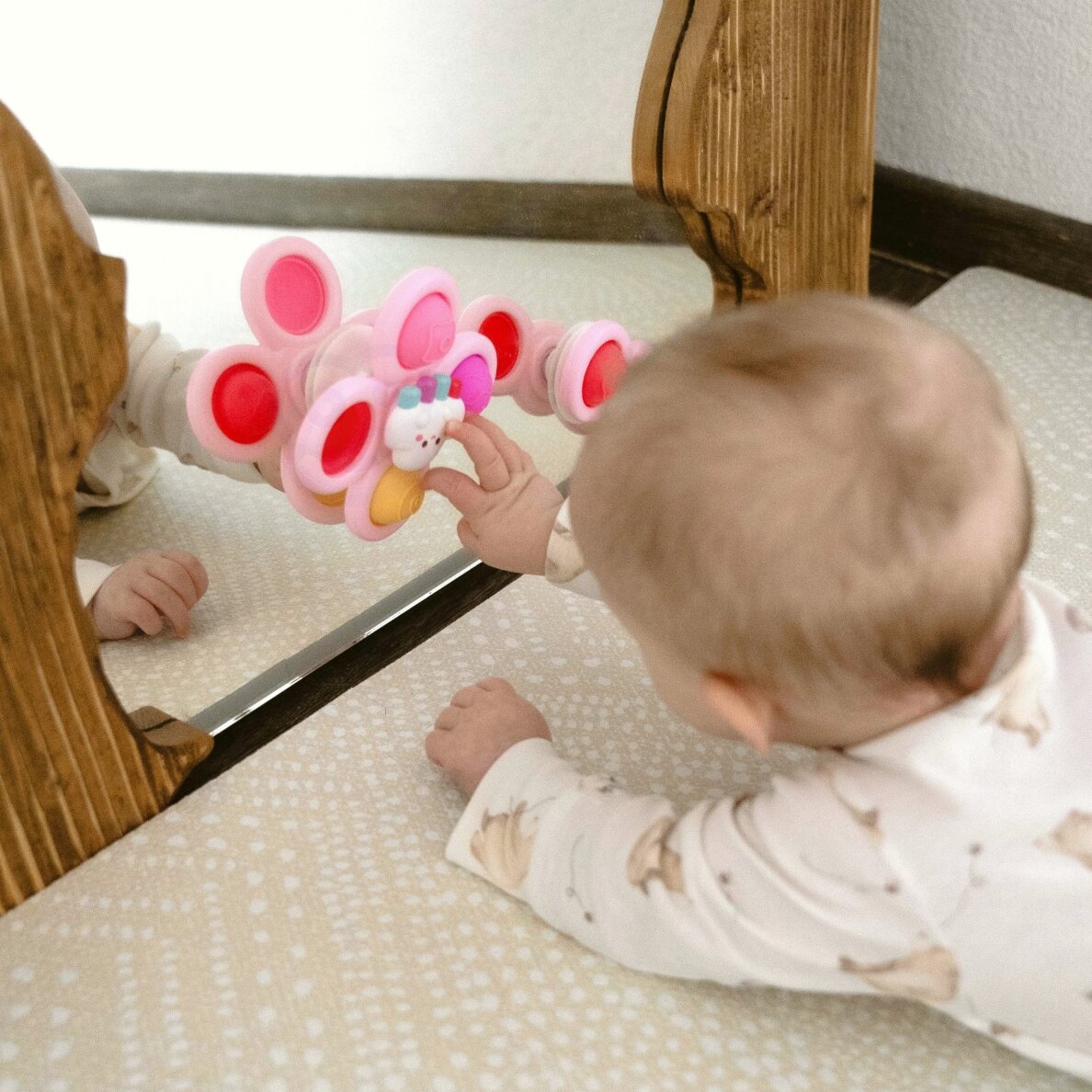 WOOPIE BABY Space Spinner Pop-it sensorinis žaislas su keičiamosiomis dalimis 3 vnt. rožinis. 2 WOOPIE BABY Space Spinner Pop-it sensorinis žaislas su keičiamosiomis dalimis 3 vnt. rožinis. 2
