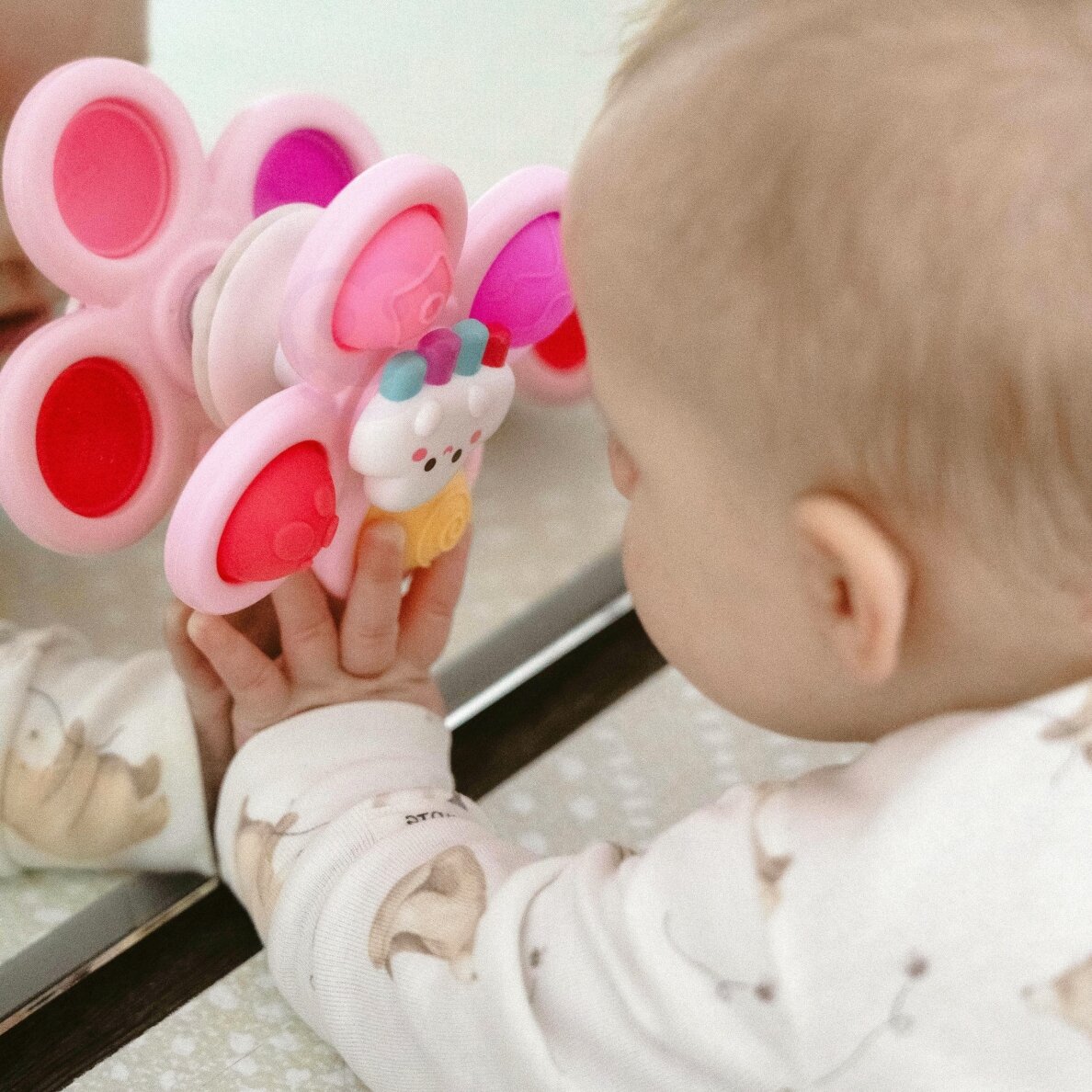 WOOPIE BABY Space Spinner Pop-it sensorinis žaislas su keičiamosiomis dalimis 3 vnt. rožinis. 3 WOOPIE BABY Space Spinner Pop-it sensorinis žaislas su keičiamosiomis dalimis 3 vnt. rožinis. 3