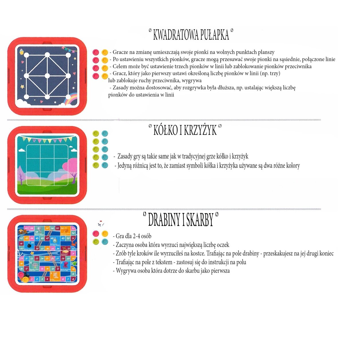 WOOPIE 10-in-1 loginių stalo žaidimų rinkinys 8