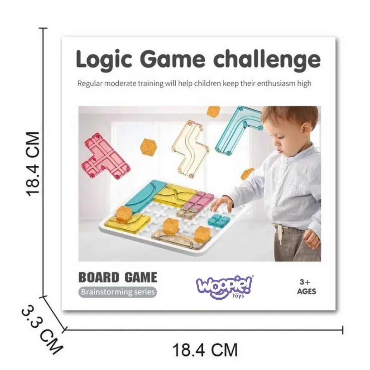 WOOPIE 10-in-1 loginių stalo žaidimų rinkinys 10