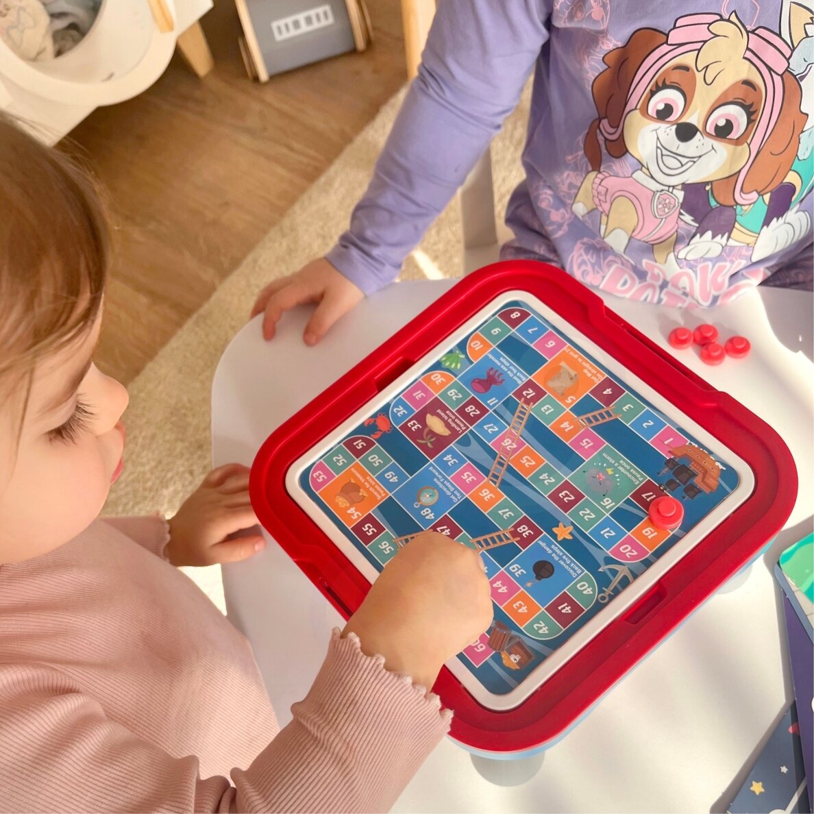 WOOPIE loginis stalo žaidimų stalas 65 dalys 10-in-1 rinkinys 2