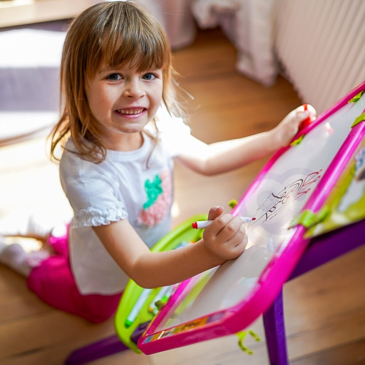 WOOPIE 3-in-1 magnetinė sauso valymo lenta su šviesos piešimu 6 WOOPIE 3-in-1 magnetinė sauso valymo lenta su šviesos piešimu 6