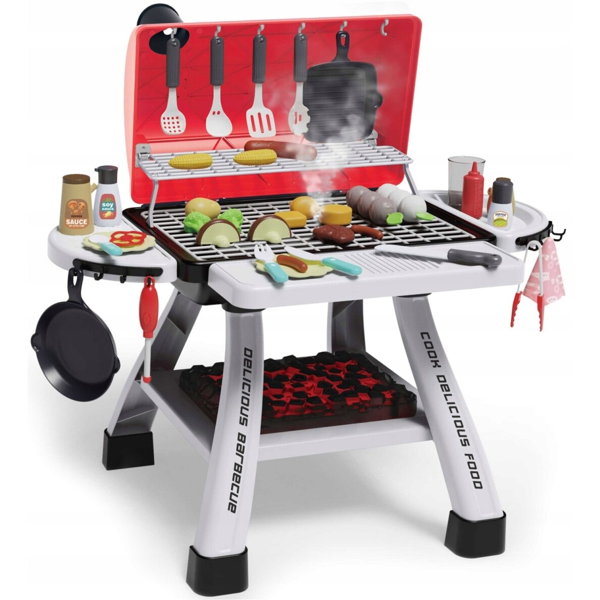 WOOPIE Grilis Barbekiu Sodo Virtuvė Interaktyvus Rinkinys su LED XL 41 vnt. 6