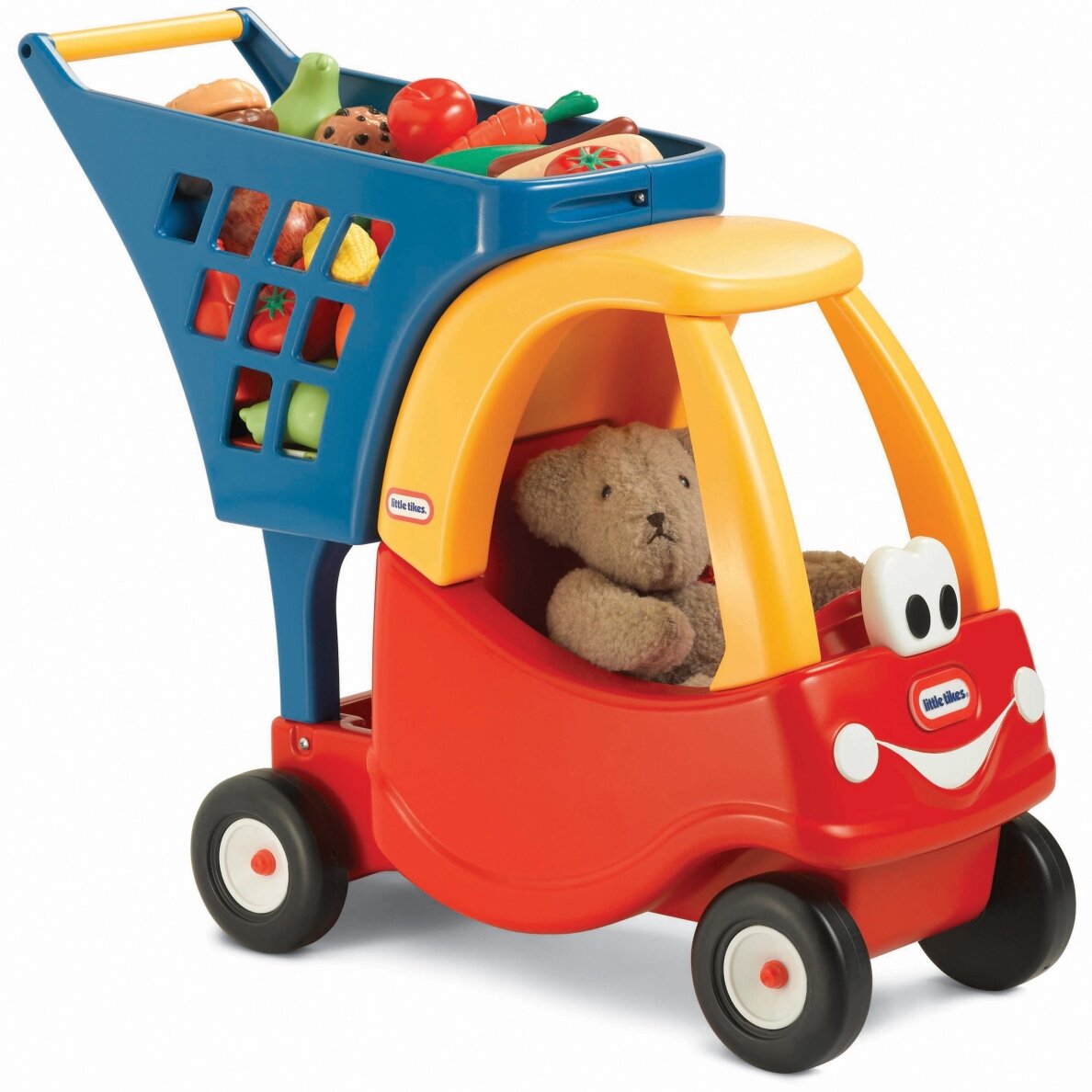 Little Tikes Cozy Coupe Vaikiškas paspiriamas pirkinių vežimėlis 1 Little Tikes Cozy Coupe Vaikiškas paspiriamas pirkinių vežimėlis 1