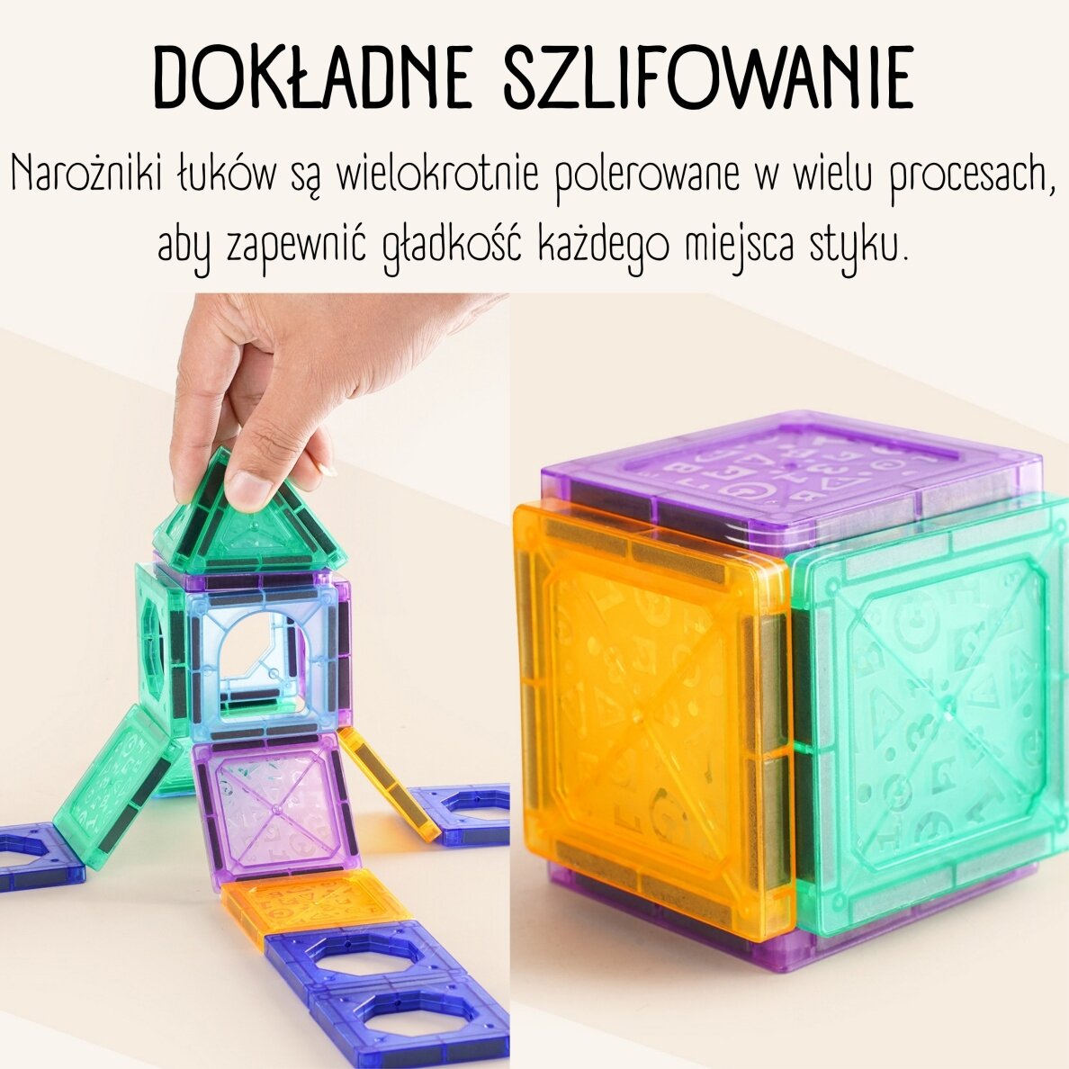 WOOPIE magnetinės konstrukcinės kaladėlės 3D edukacinis rinkinys Pilis, transporto priemonės 110 vnt. 4 WOOPIE magnetinės konstrukcinės kaladėlės 3D edukacinis rinkinys Pilis, transporto priemonės 110 vnt. 4