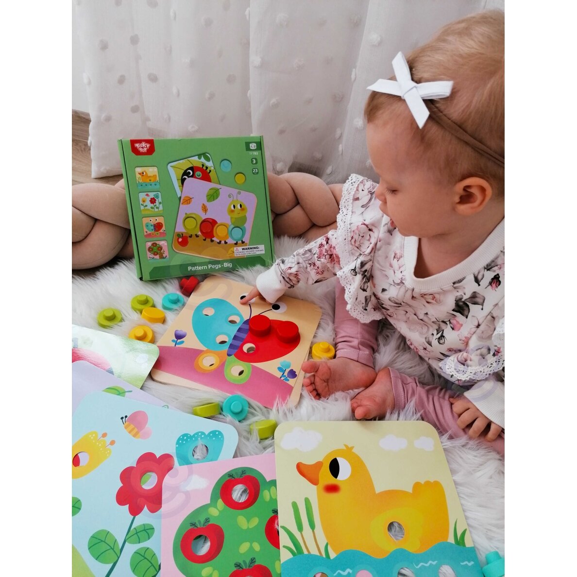 TOOKY TOY dėlionės kaladėlės vaikams gyvūnų derinimas mokymasis formų spalvų + lentelės 3 TOOKY TOY dėlionės kaladėlės vaikams gyvūnų derinimas mokymasis formų spalvų + lentelės 3