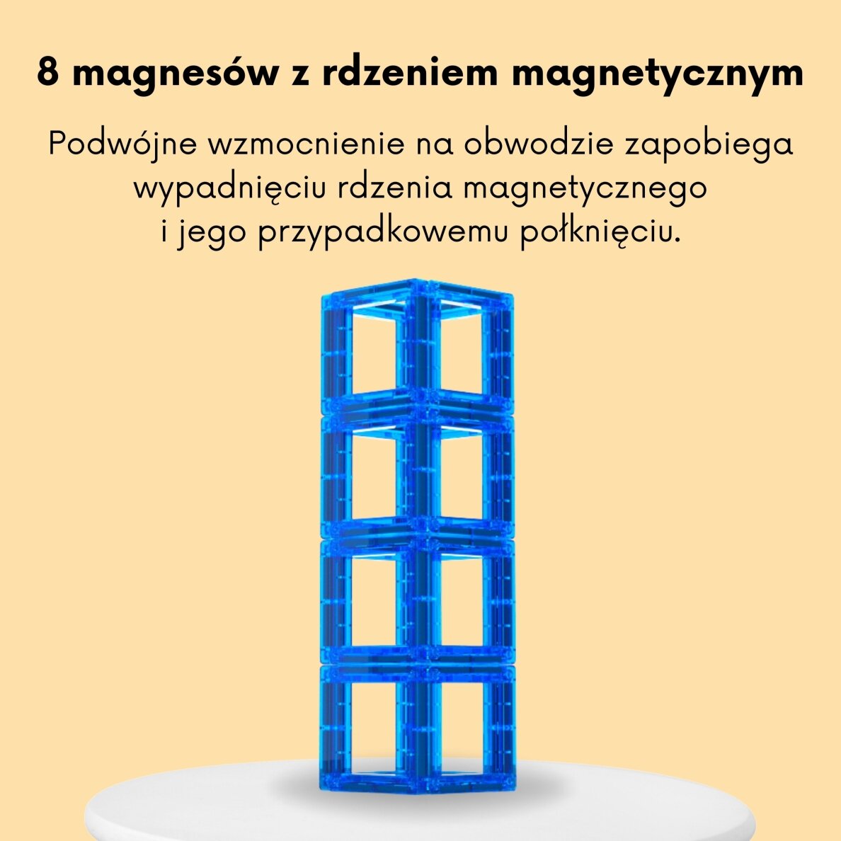 WOOPIE 3D magnetiniai blokai skaičių mokymuisi 70 vnt. 7 WOOPIE 3D magnetiniai blokai skaičių mokymuisi 70 vnt. 7