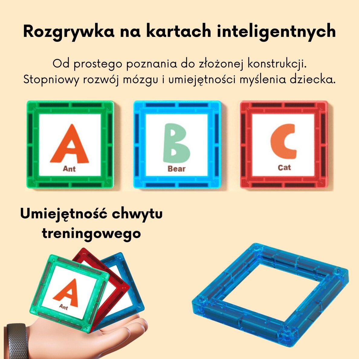 WOOPIE magnetinės kosminės kaladėlės raidžių mokymuisi 70 dalių 4 WOOPIE magnetinės kosminės kaladėlės raidžių mokymuisi 70 dalių 4
