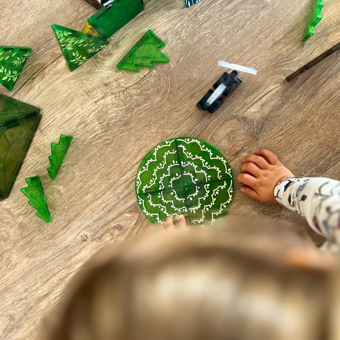 WOOPIE magnetinės konstrukcinės kaladėlės 3D edukacinis rinkinys Reti gyvūnai 45 vnt. 6 WOOPIE magnetinės konstrukcinės kaladėlės 3D edukacinis rinkinys Reti gyvūnai 45 vnt. 6