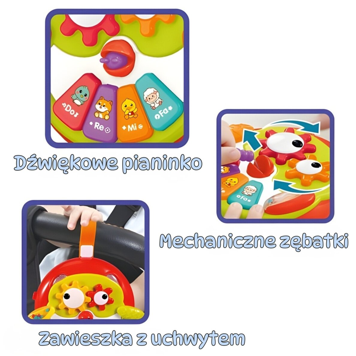 WOOPIE BABY interaktyvus pelėdos pianino žaislas su šiurenančia uodega 3 WOOPIE BABY interaktyvus pelėdos pianino žaislas su šiurenančia uodega 3