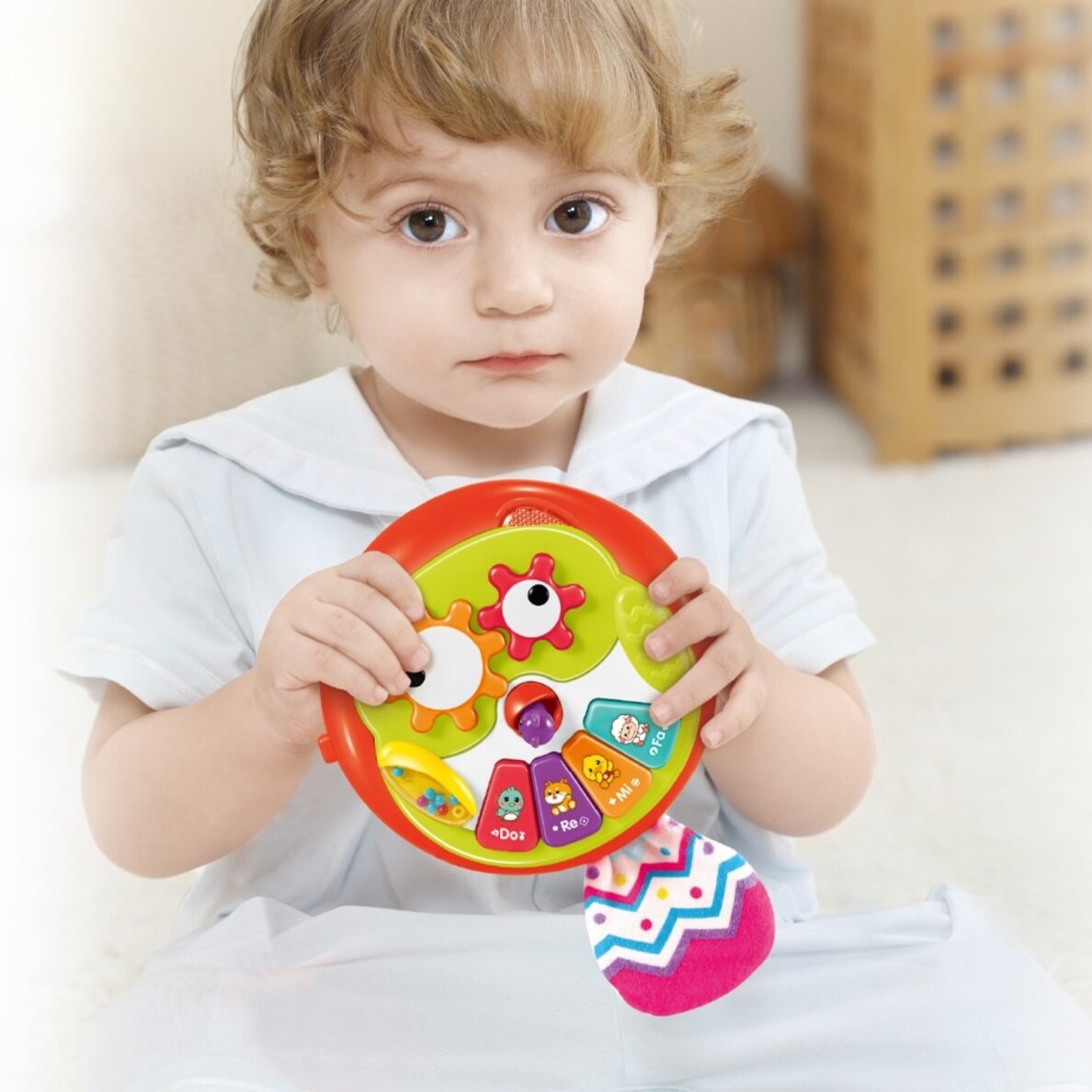 WOOPIE BABY interaktyvus pelėdos pianino žaislas su šiurenančia uodega 5 WOOPIE BABY interaktyvus pelėdos pianino žaislas su šiurenančia uodega 5