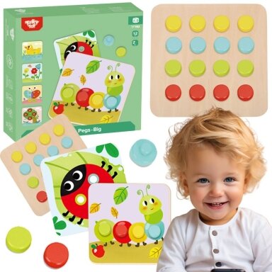 TOOKY TOY dėlionės kaladėlės vaikams gyvūnų derinimas mokymasis formų spalvų + lentelės TOOKY TOY dėlionės kaladėlės vaikams gyvūnų derinimas mokymasis formų spalvų + lentelės