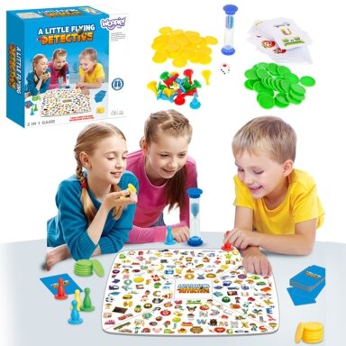 WOOPIE 2-in-1 stalo žaidimas Mažasis detektyvas + Kinietis