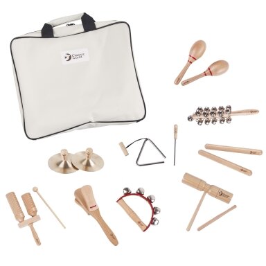 CLASSIC WORLD EDU muzikos instrumentų rinkinys su 9 priedais