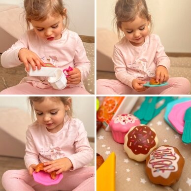 WOOPIE Mažojo konditerio rinkinys Saldumynai ir desertai kibirėlyje 40 vnt. 1 WOOPIE Mažojo konditerio rinkinys Saldumynai ir desertai kibirėlyje 40 vnt. 1