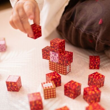 WOOPIE magnetinės kaladėlės kubeliai Pixels 74 vnt. 3 WOOPIE magnetinės kaladėlės kubeliai Pixels 74 vnt. 3