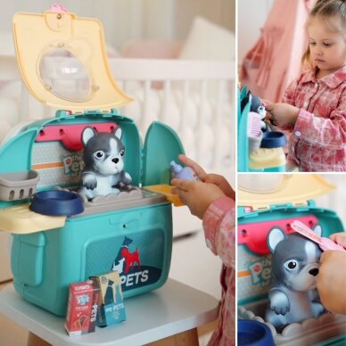 WOOPIE Nešiojamas šunų grožio salonas 2 in 1 kuprinėje-nešyklėje 5 WOOPIE Nešiojamas šunų grožio salonas 2 in 1 kuprinėje-nešyklėje 5