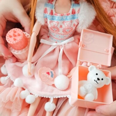 WOOPIE ROYAL Emi gimtadienio princesės lėlė su meškiuku 2