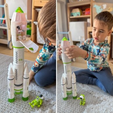 WOOPIE Interaktyvus kosminės raketos kosmoso rinkinys 2 WOOPIE Interaktyvus kosminės raketos kosmoso rinkinys 2