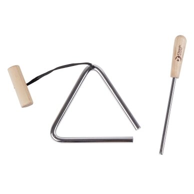 CLASSIC WORLD EDU Muzikinis instrumentas – trikampis vaikams 3