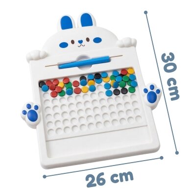 WOOPIE Magnetinė lenta vaikams Montessori MagPad Triušis 8