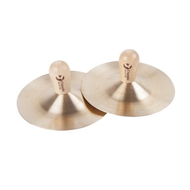 CLASSIC WORLD EDU Muzikos instrumentas Cimbolai (9 cm) vaikams 2 vnt. 3