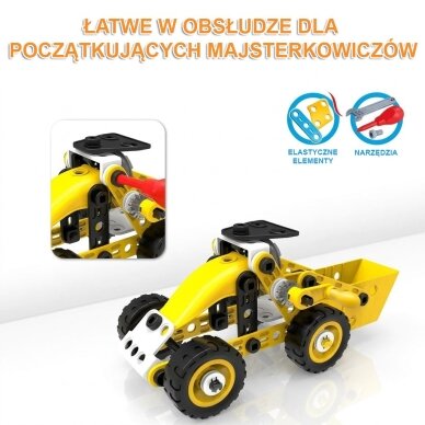 WOOPIE Transporto priemonės 8-in-1 konstruktorius STEAM kaladėlės 8 WOOPIE Transporto priemonės 8-in-1 konstruktorius STEAM kaladėlės 8